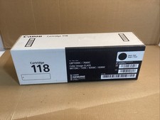 Canon 118 Black Toner Cartridge Original OEM 2662B004 - NEW picture