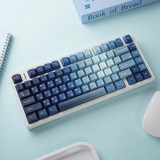 Ocean Heart PBT Keycaps Cherry Profile Dye-Sub 131 Keys Multi-Language Backlit picture