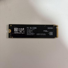 Crucial P3 500GB M.2 2280 PCIe Gen3 x4 SSD Internal Drive picture