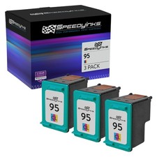 3pk Reman For Hewlett Packard HP 95 / C8766WN Tri-Color Ink Cartridge picture