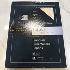 70 Sheets-Southworth Company 24Lb. Ivory Linen Business Paper picture