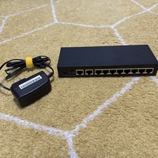 Binardat G10-082G 10-Port Gigabit Switch + 2 Uplink Ports | Power Adapter Incl picture