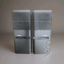 Bose MediaMate Computer Speaker Pair W AC Adapter Tested & Works picture