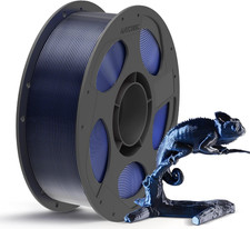 Silk Dual Color Pla Filament, 2-In-1 Chrome Coextrusion Color Change picture
