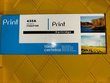 Print High Quality Toner Cartridge Black Laserjet HP P1005 P 1006 (CB435A) Black picture