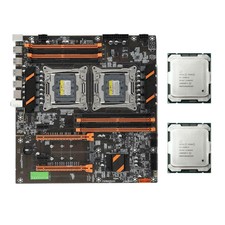 X99 Motherboard ATX Mainboard + 2x Intel Xeon E5-2680 V4 CPU 28 Cores 2.4 GHz picture