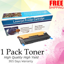 1 PK CLT-C407S Cyan Toner For Samsung CLP-320 CLP-325 CLP-325W CLX-3185N CLP-326 picture
