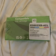V2 4-Pack Compatible Ink Cartridges E0802XR-4CL picture