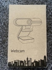 Webcam N5 HD 1080p Black Web Camera USB Computer with Microphone picture