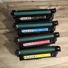 HP 652A Genuine Original Laser Toner Set CMYK CF320A CF331AC CF332AC CF333AC picture