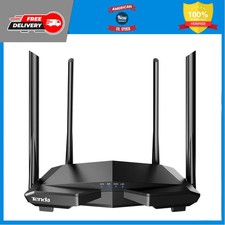 Tenda AC6 AC1200 Smart Dual Band WiFi Router Fast Ethernet Ports Parental Con... picture