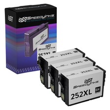 SPEEDYINKS Replacements for Epson 252XL High-Capacity Ink Cartridges (3pk Black) picture
