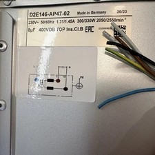 1PC New EBM D2E146-AP47-02 AC230V 330W Medical Equipment Fan Fast Ship picture