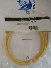 Lot of (2) Ortronics OR-MC6A05-04 CAT6a Cables, MOD 5',4P 26 AWG PVC, YELLOW NEW picture