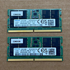 Samsung 32GB (2x16GB) DDR5-4800 PC5-4800B SO-DIMM M425R2GA3BB0 Fully Tested picture