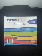 HHb CDR80IP 700 MB/79 Min. 59 Sec CD-R 1x-12x -Printable Disc Surface - 10pk Box picture