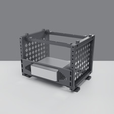 10 Inch Rack Mount 1.5U for Beelink EQ14 Mini PC N150 Homelab Black PETG Tray picture