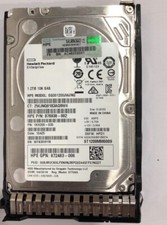 NEW 872479-B21 872737-001 1.2TB 10K 12G SAS DS HDD with Tray for HPE Server picture