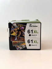 61XL Black Ink Cartridge Lot – 1 New Sealed + 1 Open Box (Read) picture