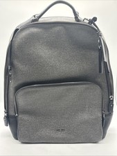 TUMI Stanton Gail Laptop Backpack Gray Leather Laptop Bag (110071) picture