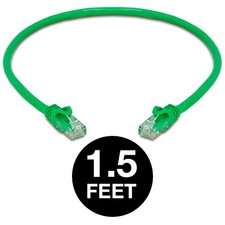 2 PCS Green Cat6 Cable Cat 6 Ethernet Patch Cord 10Gbps Internet Cable UTP Wire picture