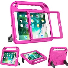 BMOUO Kids Case for iPad 6th/5th Generation (iPad 9.7-in, 2017/2018), Rose picture