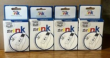 4) Star-ink Cartridges, Compatible w/ CanonBCI+ others new exp.BK,YW,Mag,Cyan picture