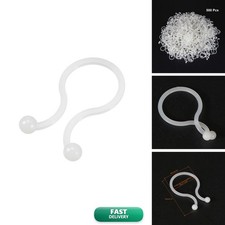 uxcell 500pcs Twist Lock Cable Ties Nylon 15mm Dia White picture