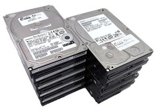 Lot of 10 Hitachi Deskstar 500GB 7200RPM 16MB SATA II 3.5