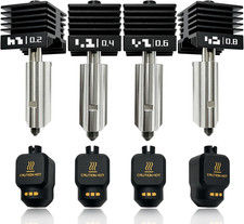 4PK 0.2/0.4/0.6/0.8Mm P2S Hotend for X2D/H2S/H2D/H2C Print Head picture