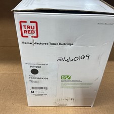 Tru Red Toner Cartridge for HP90A Model TRCE390AJ Lot Of 2 picture