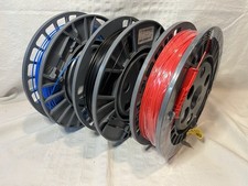 Stratasys ABS-P430 Filament Lot 3 Spools Fortus Dimension FDM Red Black Blue picture