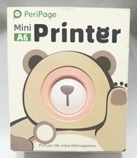 PeriPage A6 Mini Thermal Mobile Printer Bluetooth A6 203 x 203 DPI Portable picture
