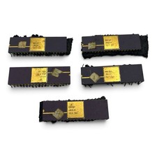 5x Vintage SSS SCP1802D SCP1802LD Ceramic CPU 1802 COSMAC 1978 Gold IC picture