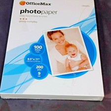 OfficeMax Photo Paper 100 sheets 8.5