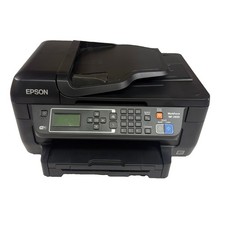 Epsom Workforce WF-2650 Printer Fax Copy WiFi Color For Parts Only picture