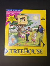 Vintage THE TREEHOUSE Software Game OPEN BOX Broderbund Big Box 3.5 Floppy PC picture