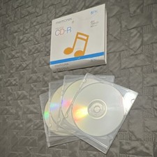 Memorex Music CD-R 4PK 700MB 40x Recordable Blank Discs Jewel Case *read  picture