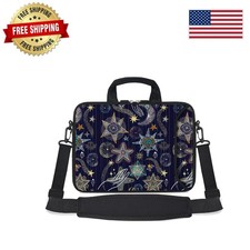 Stylish Neoprene Laptop Shoulder Bag for 14-15.6 Inch Laptops - Stars Design picture