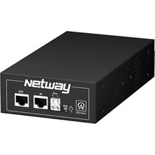 Altronix NetWay1D indoor single port midspan PoE+ injector or 56VDC Aux Output picture
