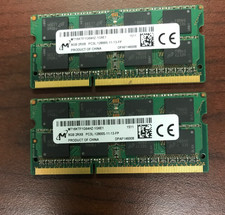 2x 8 GB MICRON MT16KTF1G64HZ-1G6E1 PC3L-12800S LAPTOP MEMORY HP PN:698657-154 picture