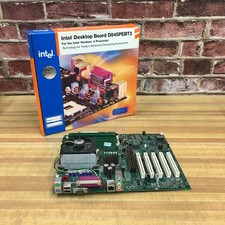 Intel D850GB Socket 423 Motherboard w/Pentium 4 & RAM - Complete In Box (TESTED) picture