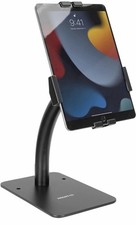 Mount-It Anti-Theft Tablet IPad Kiosk Countertop Stand | Universal Fit Black picture