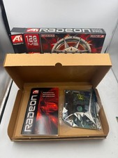 VINTAGE ATI Radeon 9000 PRO 128MB AGP Graphics Card Retro Gaming w/box & manual picture