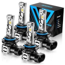 9005 9006 Bulbs Combo, 64,000LM 800% Brighter with Cooling Fan, Plug and picture