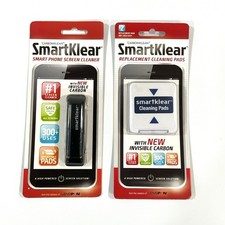 Carbon Klean Kit SMART KLEAR Phone Tablet Screen Cleaner w/ 2 Replacement Pads picture