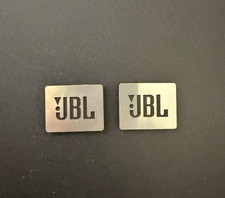 2Pcs Aluminum Sticker Label Badge Emblem for JBL 20mm x 16mm picture