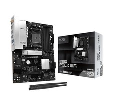 ASRock B550 Rock WiFi AMD Ryzen AM4 Motherboard DDR4 ATX Genuine Japan picture