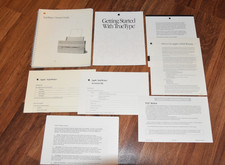 1991 Vintage Apple StyleWriter Owner Guide Book Users Manual 030-5116-B TrueType picture