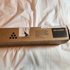Genuine Sharp MX-61NT-BA Black Toner Cartridge OEM Unused MX61NTBA picture